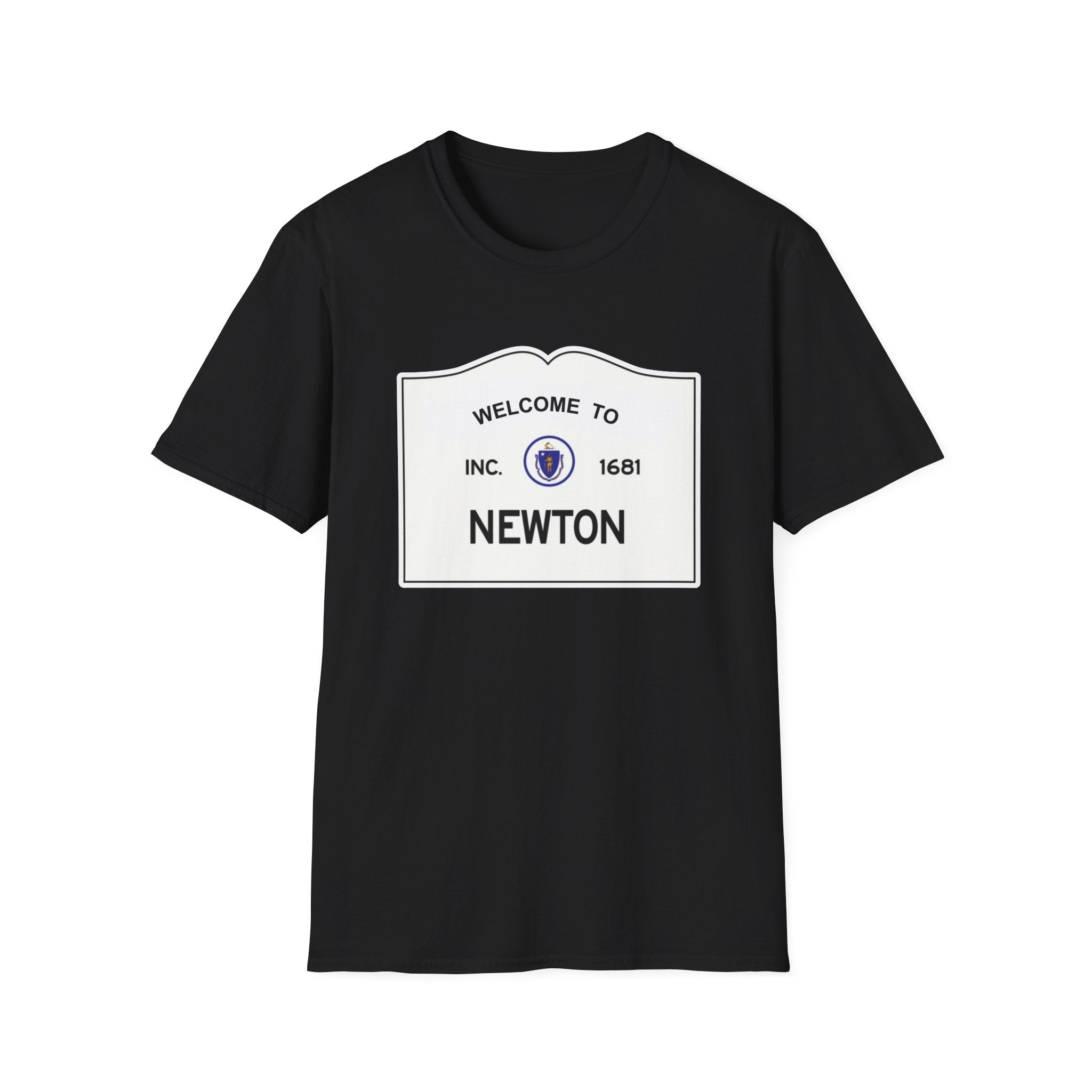 Welcome to Newton Unisex Softstyle T-Shirt