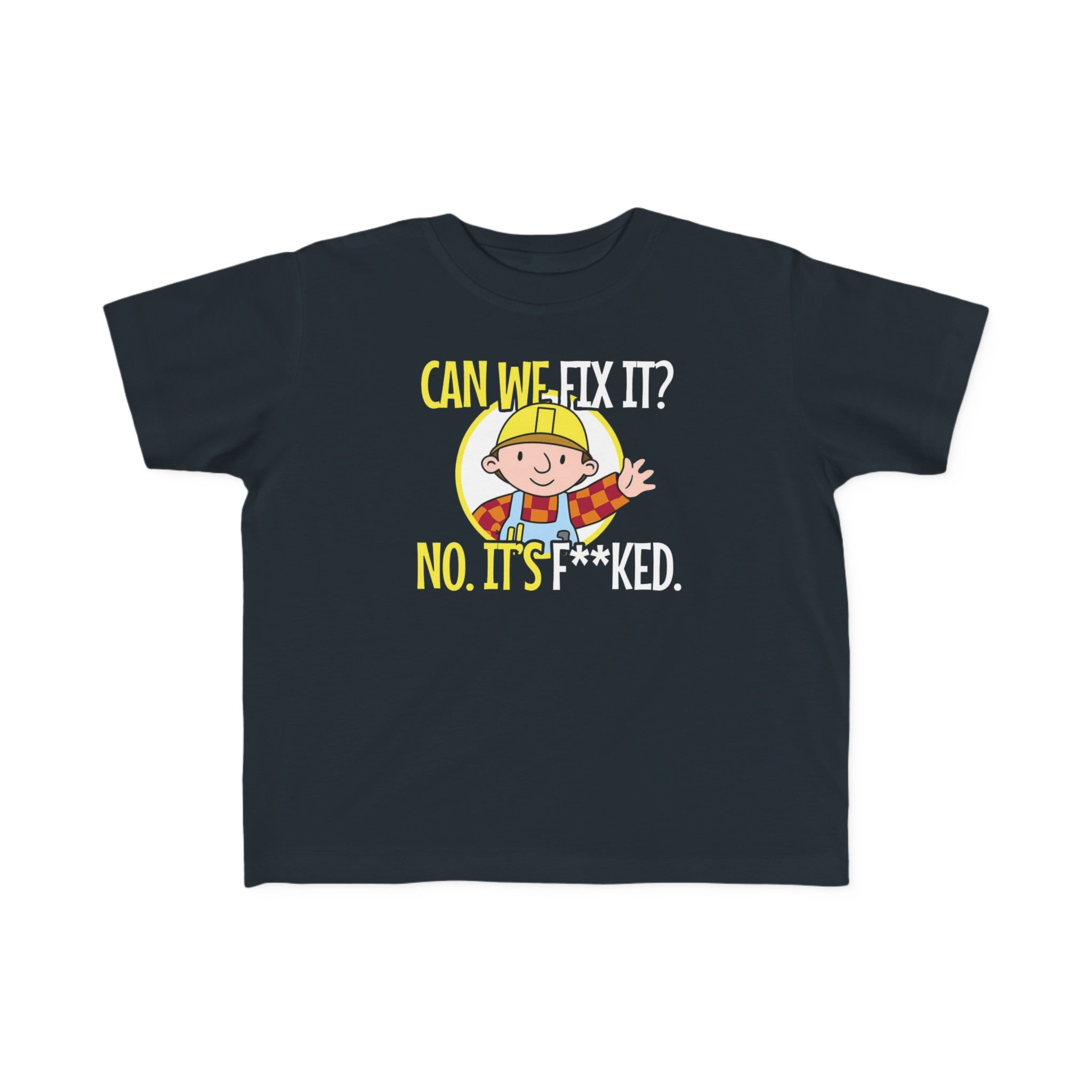 Toddler's Can Bob Fix it Jersey Tee
