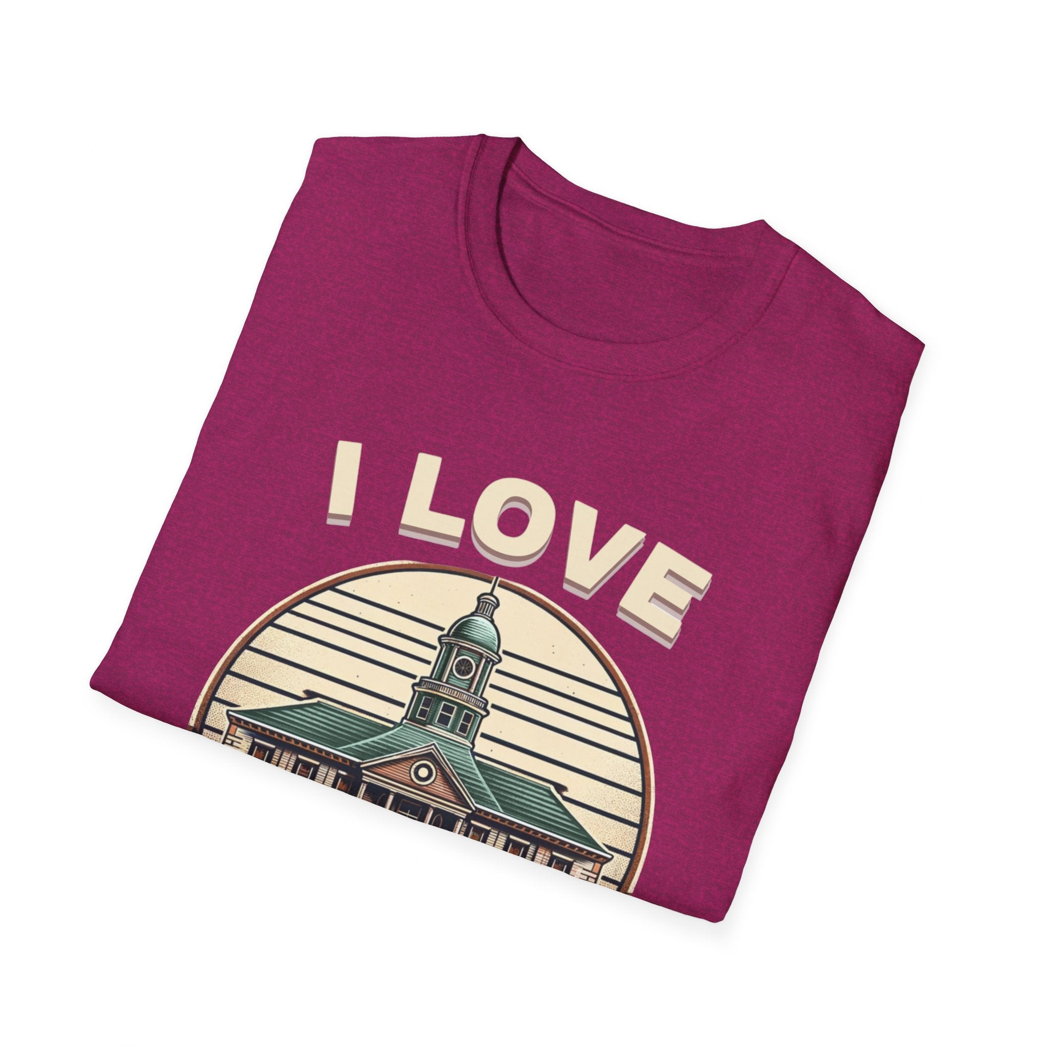 i Love Taunton  Courthouse Unisex Softstyle T-Shirt