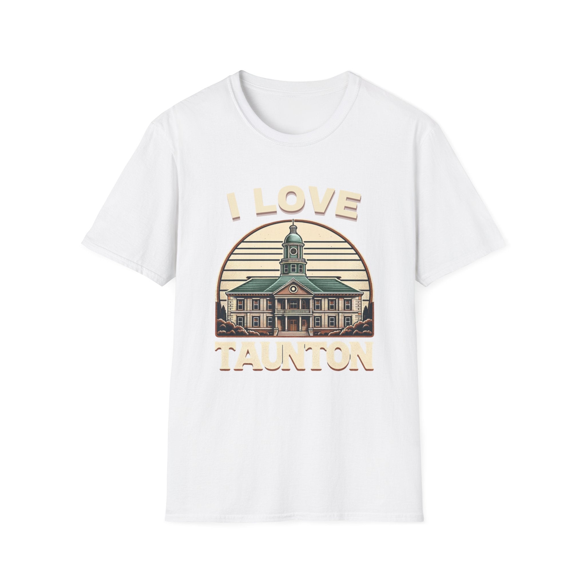 i Love Taunton  Courthouse Unisex Softstyle T-Shirt