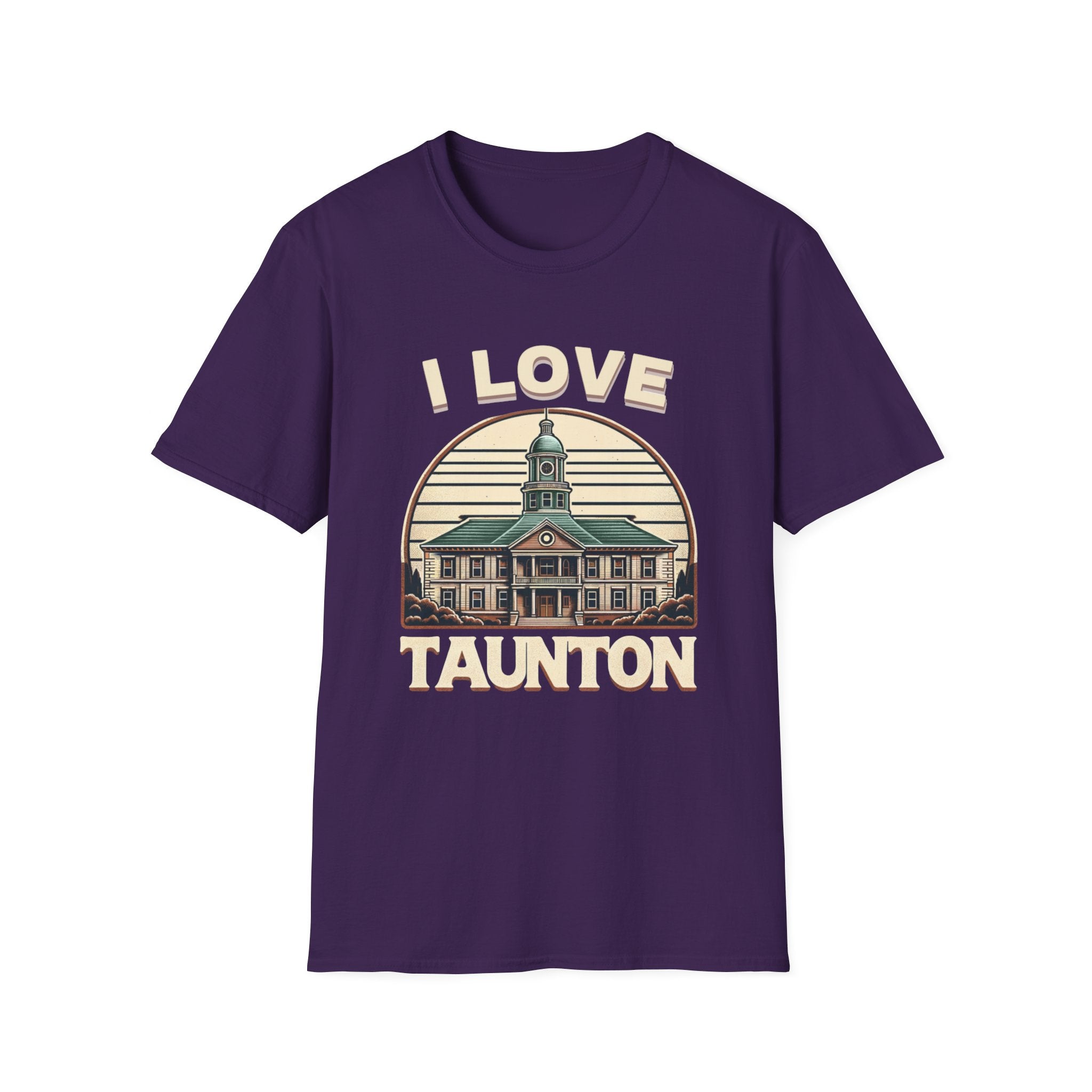 i Love Taunton  Courthouse Unisex Softstyle T-Shirt