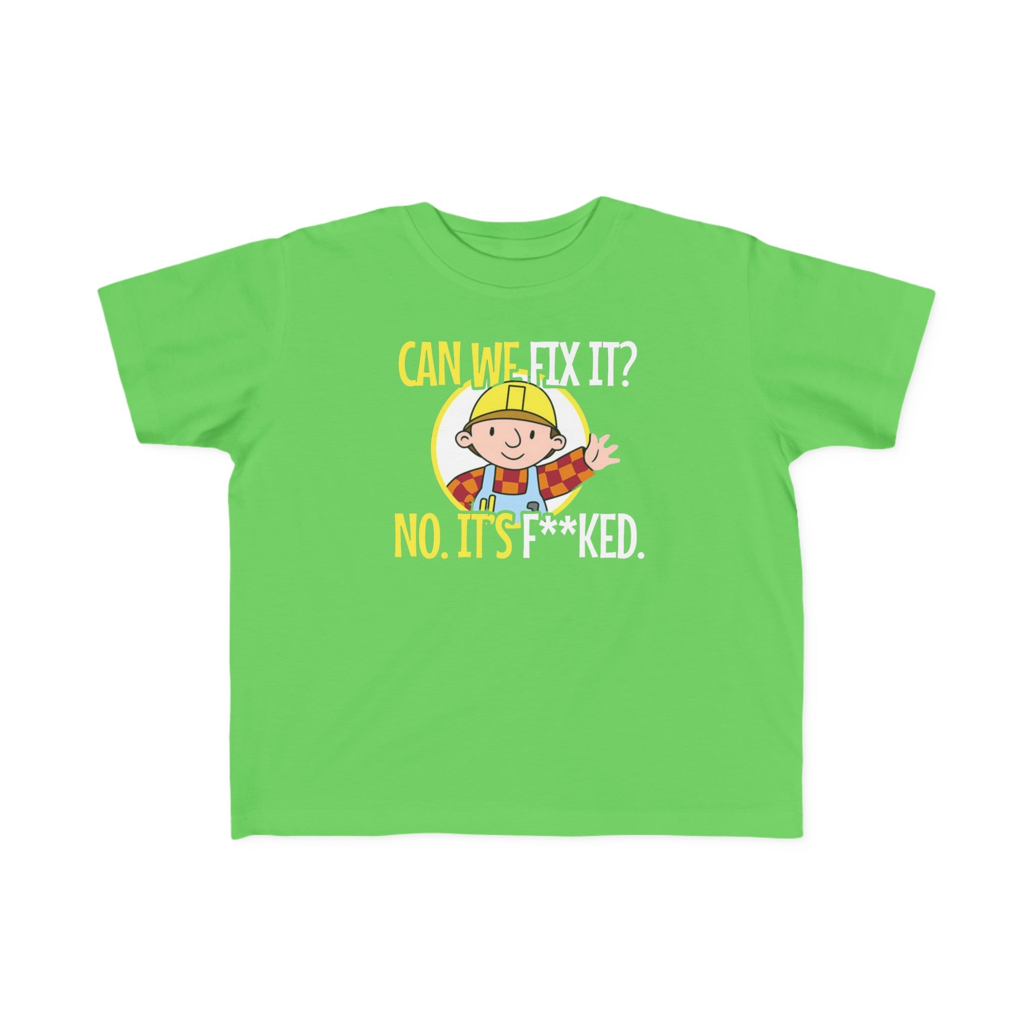 Toddler's Can Bob Fix it Jersey Tee