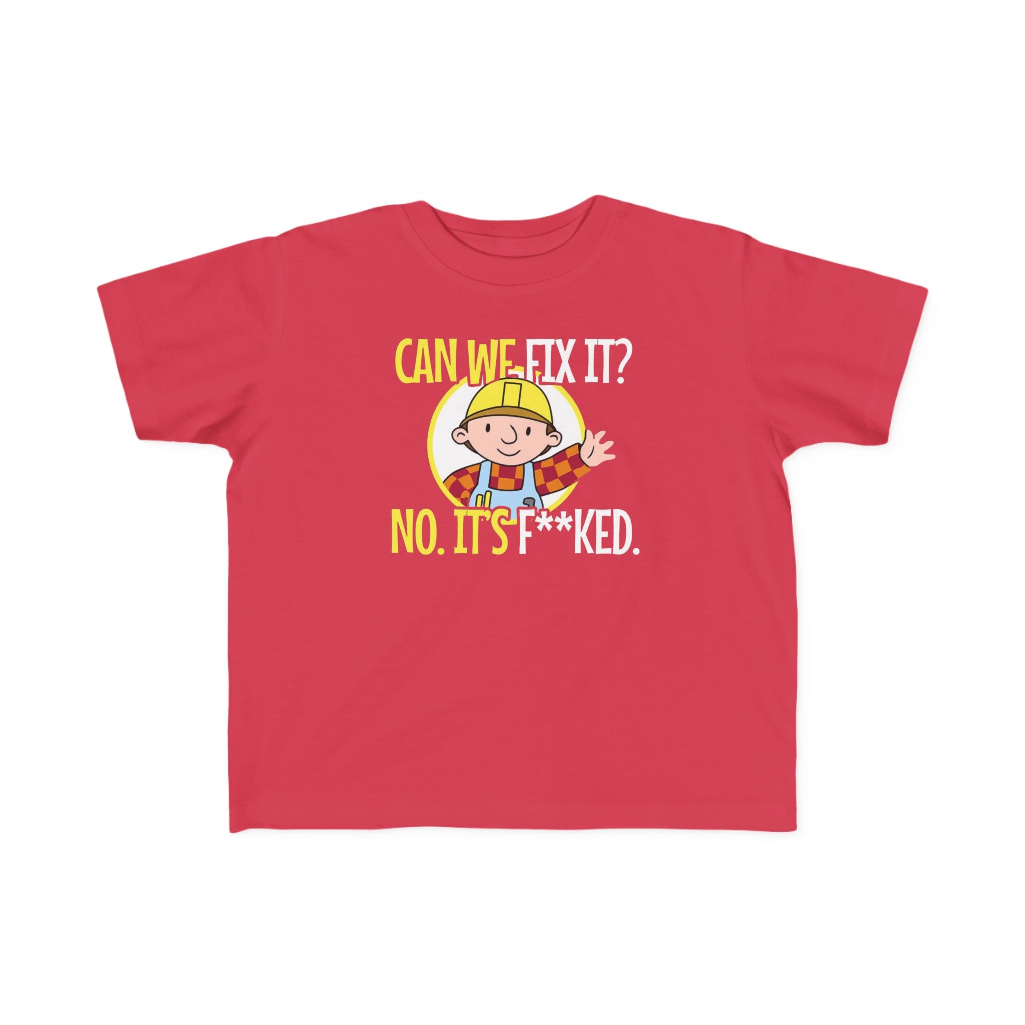 Toddler's Can Bob Fix it Jersey Tee