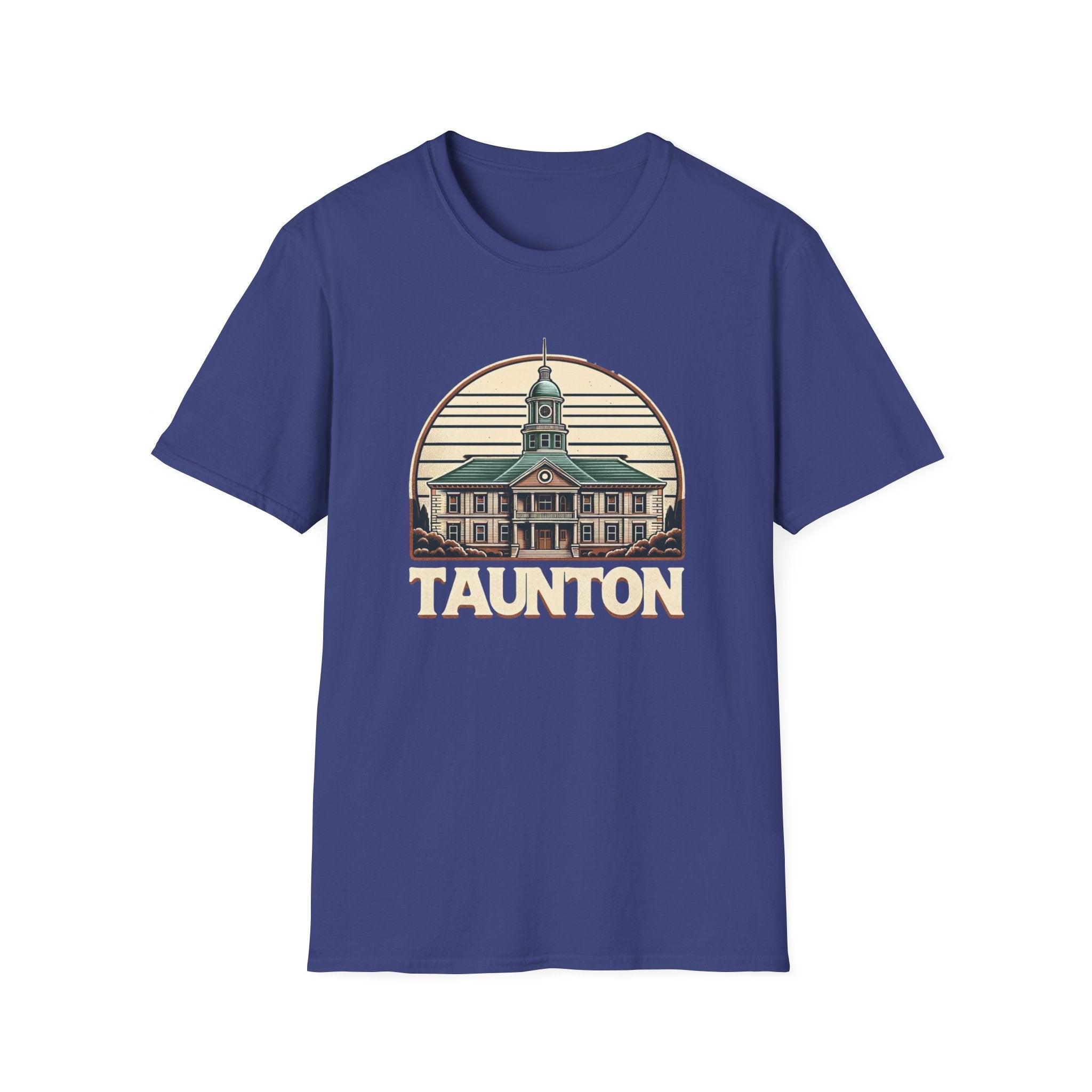 I live in Taunton  Courthouse Unisex Softstyle T-Shirt