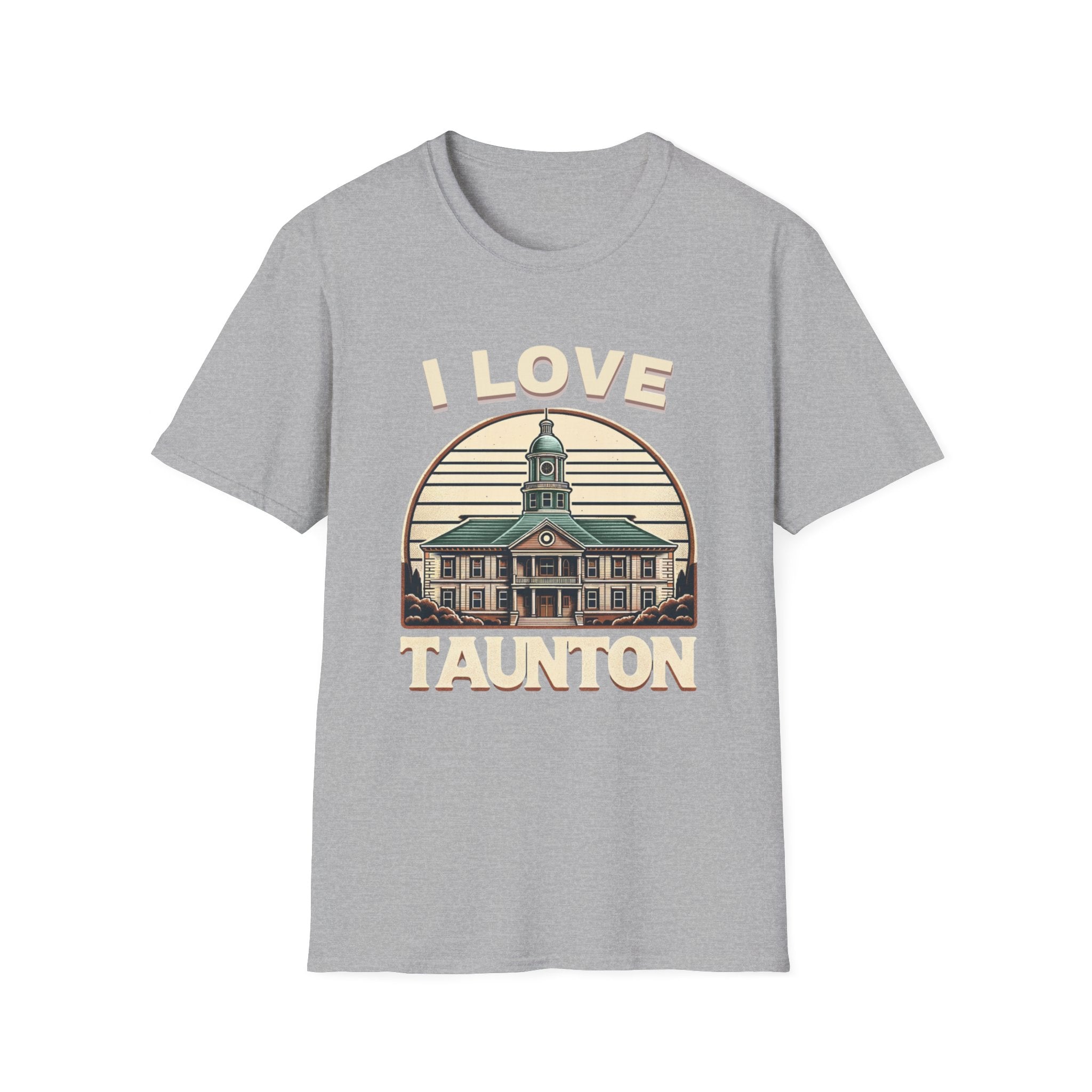 i Love Taunton  Courthouse Unisex Softstyle T-Shirt