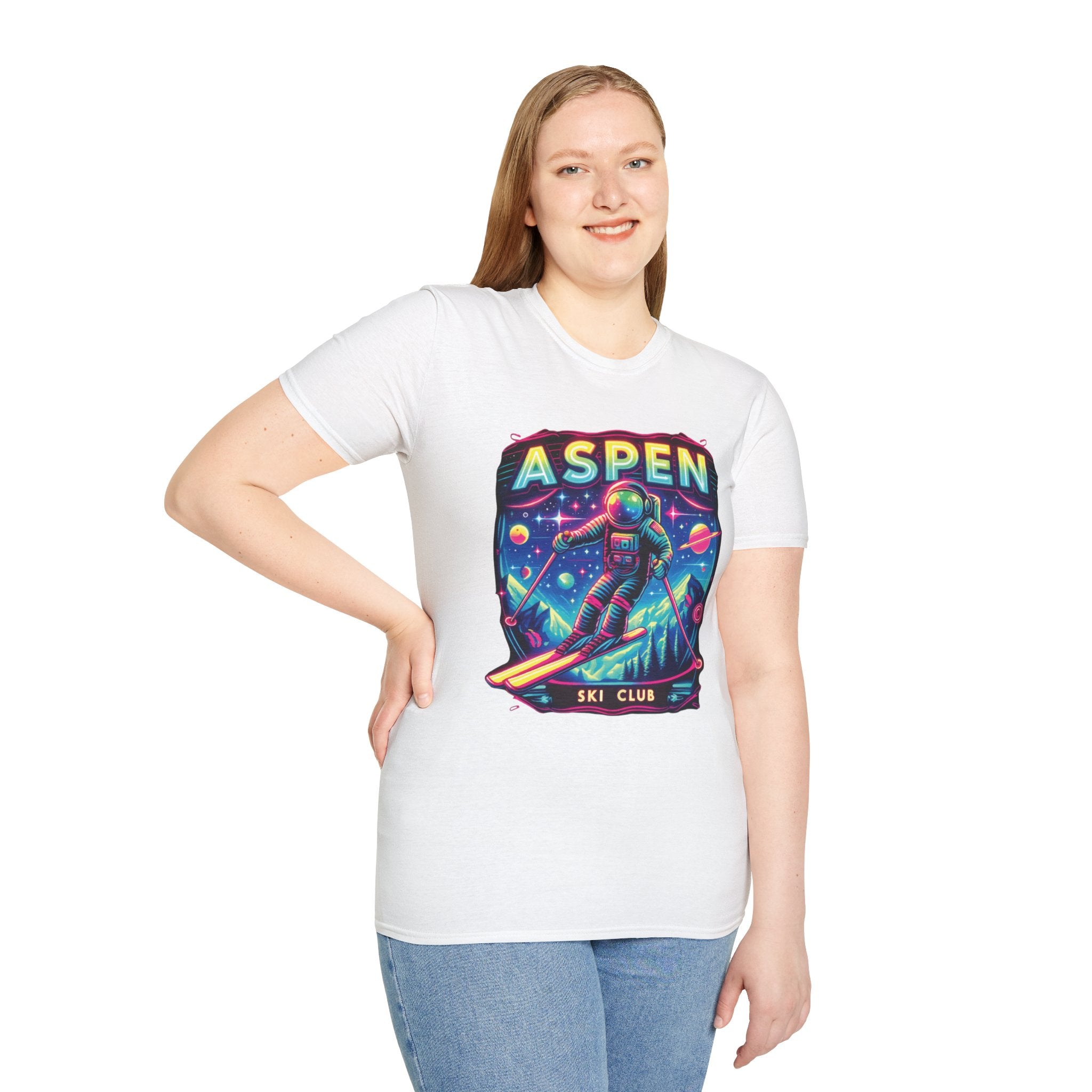 Aspen Neon Ski Club T-Shirt